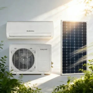 12000btu Solar Split Air Conditioner DC Inverter Portable Home Appliances Energy saving Environmentally Friendly Multiple Modes