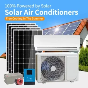 18000BTU 24000BTU Solar Room Air Conditioner Inverter 12000 BTU Split Solar Air Conditioner 48V