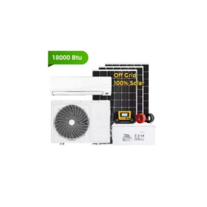 18000Btu Solar Inverter Home System Wall Split Off Grid Panel DC Powered Air Conditioner