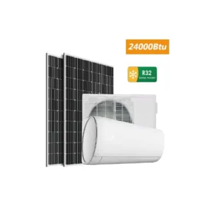 24000Btu Hybrid Solar Powered Air Conditioner with Cooling and Heating