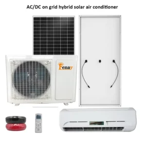 9000 Btu Portable Outdoor Split Wall Mounted Air Conditioner Inverter Compressor R410a Refrigerant Solar Grid Power 2 5