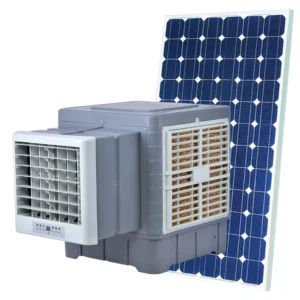 AC DC 220V 12V Solar Rechargeable Window Air Conditioner Evaporative Type
