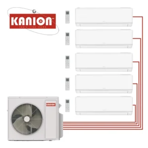 Class A++ Mini AC Wall Split Air Conditioner 50Hz Inverter Heat Pump with Multi Zone for European Market