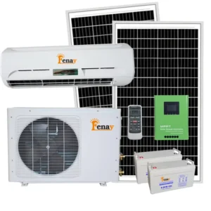DC 9000btu Solar Powered Smart Split Wall Mounted DC Inverter Air Conditioner with Heating & Cooling