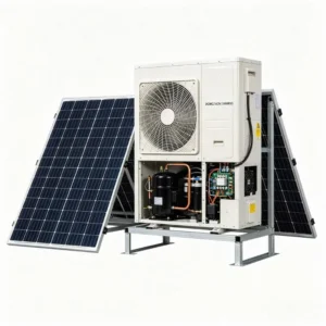 DGWG2 ACDC 12K 12000BTU 1.5HP Hybrid Solar AC ACDC Wall Split Air Conditioner No Battery