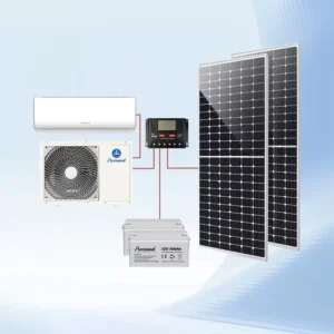 High Efficiency Eco Friendly 9000btu DC48V Pure PV Drive Solar Air Conditioner with MPPT Technology for Zero Electricity Bill