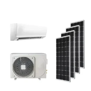 High Efficiency On Grid Hybrid ACDC Split Solar Air Conditioner WIFI Control Hybrid Solar Panel Powered Air Conditioner Home