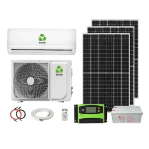 High Performance 48V Off Grid Solar Air Conditioner 9000BTU Cooling Only Optional with Solar Panel Controller Battery