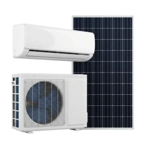 Hybrid ACDC 18000BTU Solar Air Conditioner Cooling and Heating Heat Pump Smart WIFI Control