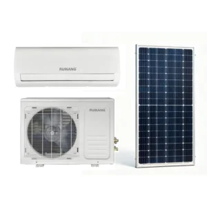 Hybrid ACDC Solar Air Conditioner 12000BTU Split Type AC Unit for Home Office