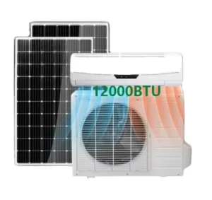 Hybrid DC AC Solar Air Conditioner 12000btu 18000btu for Household Use Energy Efficient Solar Powered Conditioner for Homes