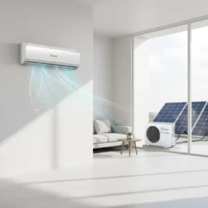 KFR 26GW PV 9000BTU Mini Home Split Inverter Air Conditioner Solar Hybrid DC for Home Hotel Use for Electrical Power Source