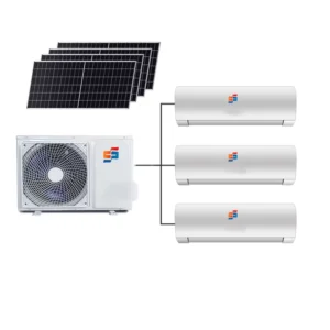 Multi Indoor Unit Solar Air Conditioner Photovoltaic Power Generation Energy Saving and Environmentally Friendly