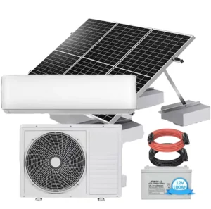 New Energy Solar Air Conditioner 9000BTU 1HP 48v Grid DC for Household Hotels Industries