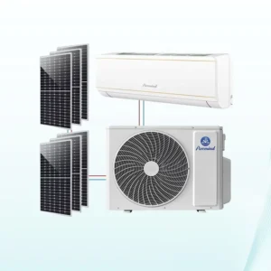 Solar AC Air Conditioner 12000Btu 18000BTU Hybrid Inverter Split System PV Direct Drive Low Energy Cost Solar Powered Split AC