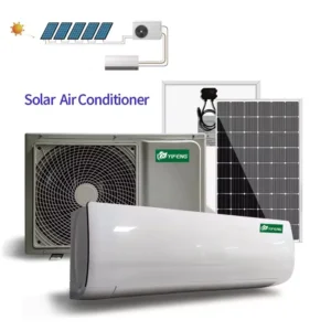 Solar Air Conditioner 24000BTU with Battery and Panel Lithium Batteries 36 Celling 4HP