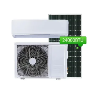 Solar Air Conditioner AC DC Hybrid for Household Cooling Only 9000 24000 BTU