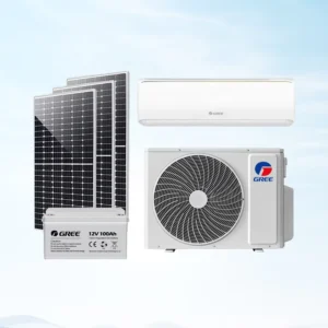 Solar Air Conditioner Energy Saving Cooling AC DC Hybrid Household 9000 24000 BTU Wifi