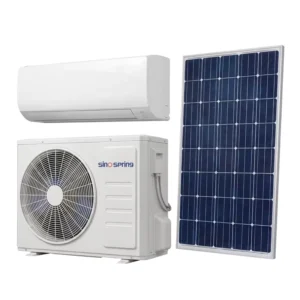 Solar Air Conditioner Photovoltaic Aircon No Inverter Needed Hybrid ACDC 100% Off grid 9000 24000BTU Smart WIFI APP