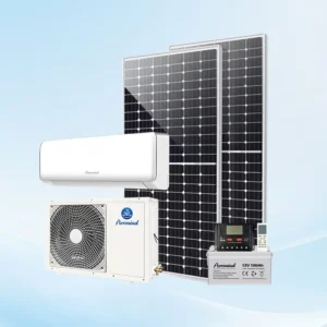 Solar Air Conditioner Photovoltaic Hybrid Cooling Only 9000 18000 Btu Split Climatiseur Solaire for Rural House Villa School
