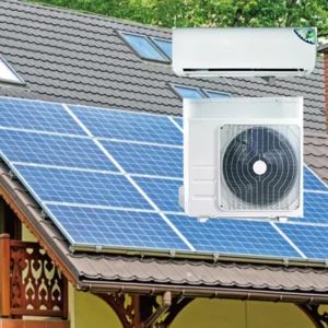 Solar Air Conditioner System 9000 12000 18000 24000BTU AC Cooling and Heating Hybrid Mini Split for Home