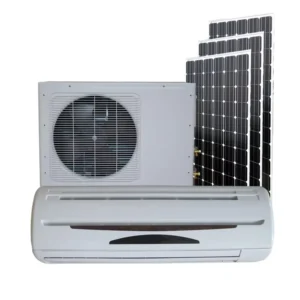 Solar Powered Air Conditioner AC DC Hybrid with Remote Control Cooling and Heating