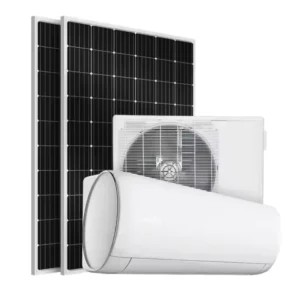 Solar Powered Air Conditioner OFF GRID 48V Split Hybrid AC DC Solar Air Conditioner with 9000 12000 18000 24000 BTU