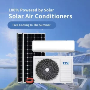 Solar Powered Air Conditioner Photovoltaic Complementation Home Use Hybrid Grid