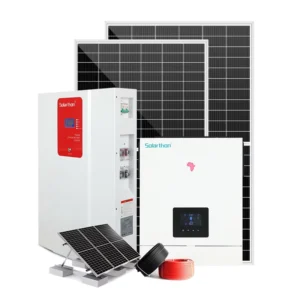 Solarthon Hybrid Solar Inverter 51.2V 240V 6.2KW 6200W Single Phase 240VDC Output Solar Energy System