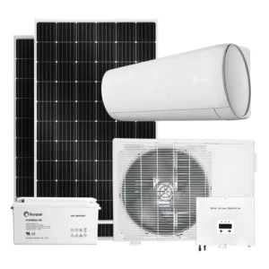Split Wall Mounted Off Grid Solar Powered AC Air Conditioner Systems 220V Household Room Minisplit Conditioning