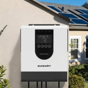 SunSwift 5.5kw 6kw Solar Panels Power Inverter Hybrid Solar System Renewable Energy Product Home Appliance Dual Single