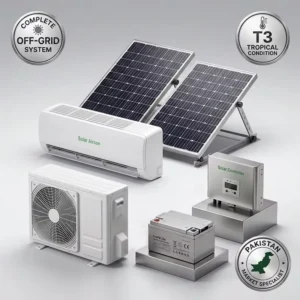 T3 Inverter Solar Air Conditioner 1 3 Ton ACDC Split System for Pakistan Market Works Without Grid Electricity Zero Bill Office